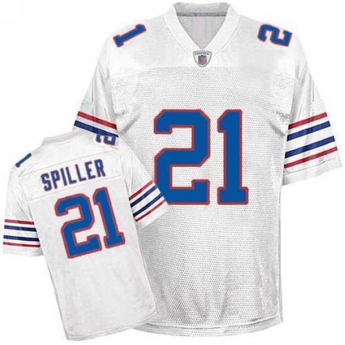 Buffalo Bills #21 C. J. Spiller White Jerseys Authentic Football Jersey Size 48-56 (Please Select the Size When You Order, Can Do Drop Shipping)