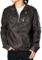 RNZ PREMIUM DESIGNER FAUX LEATHER JACKET M9