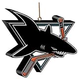 San Jose Sharks NHL Team Logo Tree Ornament
