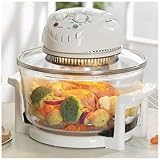New Professional Cooks 12L Halogen Oven Defrosts, Bakes, Roasts, Steams and Even Does The Washing Up.