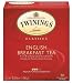 Twinings English Breakfast Tea, Tea Bags, 50-Count Boxes (Pack of 6)