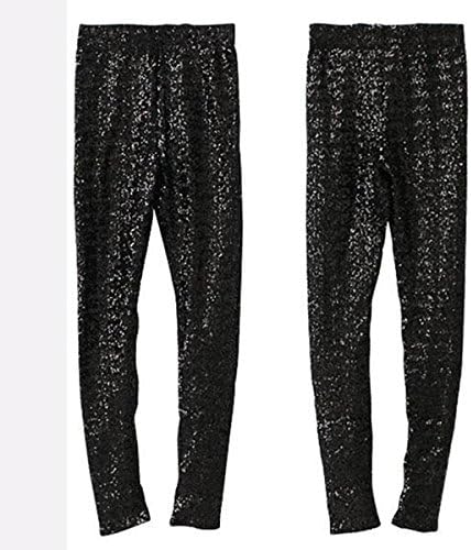 Froomer Winter Lady Slim Sequin Tight Leggings Stretch Paillette Pencil Pants