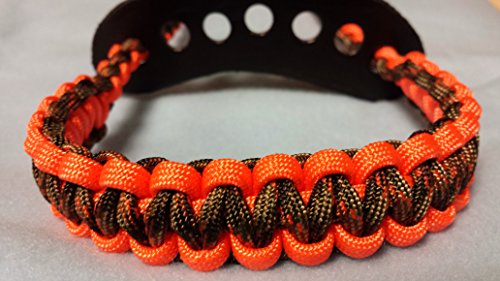 Muddy River Gear Archery Bow Wrist Sling Orange and Treestand Camo