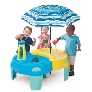 Step2 Shady Oasis Sand & Water Play Table