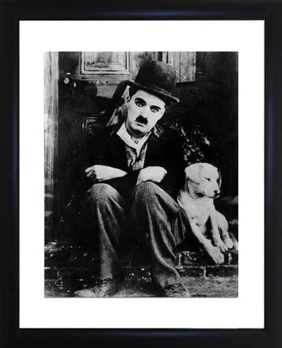 Charlie Chaplin Framed Photo