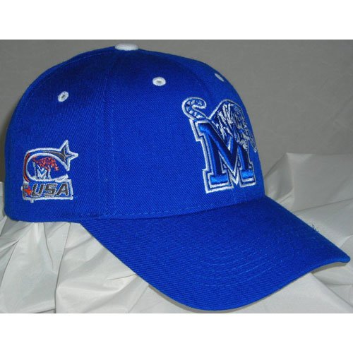 Top of the World Memphis Grizzlies Triple Conference Hat - Memphis Grizzlies Adjustable