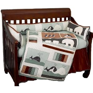 Cotton Tale Designs Arctic Babies 4-Piece Crib Bedding S