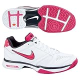 NIKE（ナイキ） テニス レディース シューズ オールコート用 ウィメンズ ズーム コートライト2 ホワイト×ピンク 23