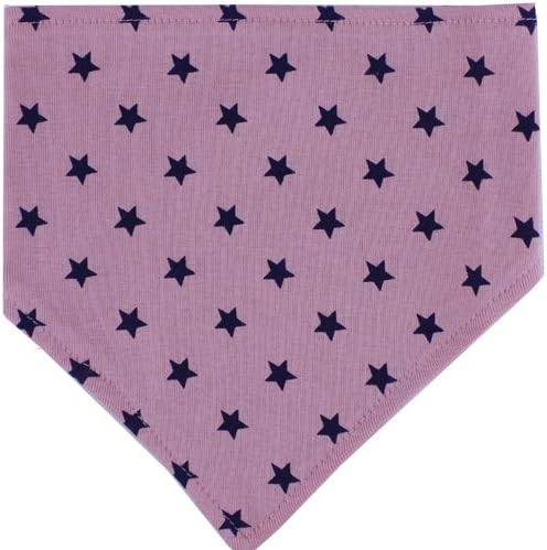 Baby Toddler Kid Bibs Saliva Towel Feeding Triangle girls Head Scarf Gift (Pink)