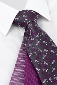 3 Pack Machine Washable Assorted Ties