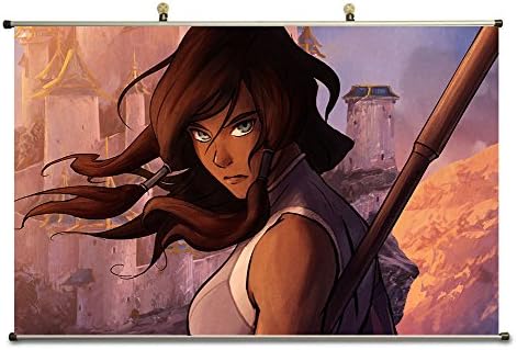 Canvas Wall Scroll Poster (32x20 inches)-Avatar The Legend Of Korra_Ly1848