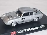 ABARTH 750 ZAGATO 1957 SILVER NR 52 MILLE MIGLIA 1000 1/43 STARLINE MODEL CAR SPECIAL OFFER