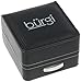 Burgi Flower Applique Dial On Genuine Crystals Display Women's Watch - Unique Design Stainless Steel Mesh Bracelet - BUR051