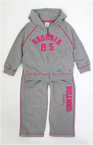 Buy Georgia Bulldogs Girl's Toddler Hoodie Pants Set by Colosseum