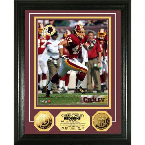 Chris Cooley 24Kt Gold Coin Photo Mint