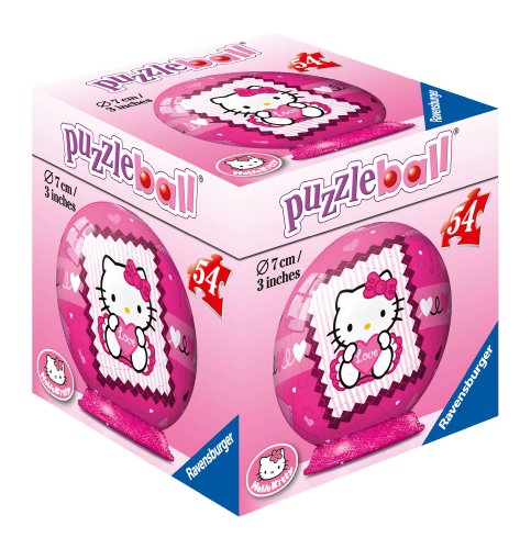 Imagen 8 de Ravensburger 11856 puzzleball- Puzzle en forma de bola diseño Hello Kitty [Importado de Alemania]