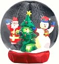 6 ft. Airblown Inflatable Santa Snow Globe