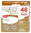 Rayovac Proline Size 312 Hearing Aid Batteries, 48 Pack