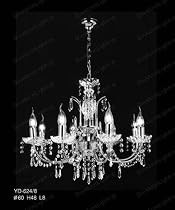 Swarovski Strass Authentic with logo etched Crystal Chandelier # YD624L8ss Size w24" x h18"
