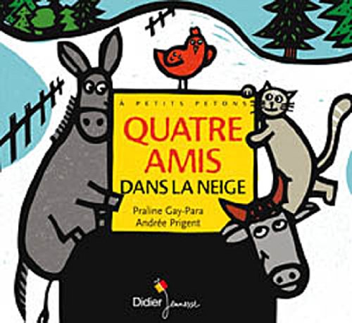 QUATRE AMIS DANS LA NEIGE