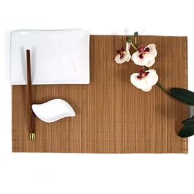 Bamboo Placemats (set of 4) - Camel by 