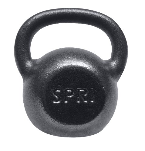 SPRI Steel Kettlebell, 24kg (53-Pound)