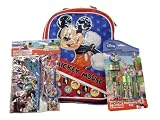 Cheap Mickey Mouse 15 Large School Backpack Bundle Gift Set