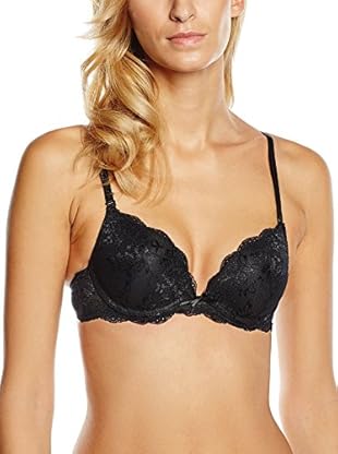 Agio Milano Sujetador con Aros Magic-Up (Negro)