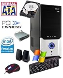 Produkt-Bild: EuroPC: Komplettsystem Intel Celeron G530 Dual Core mit 2x 2,4GHz, 2048 MB-RAM DDR3,Intel Grafik mit 512MB, Festplatte mit 500GB-SATA2, DVD +-RW DL Brenner, inkl. Wintech USB Maus,Tastatur und Wintech Boxen,inkl. Betriebssystem Windows Microsoft XP Prof.
