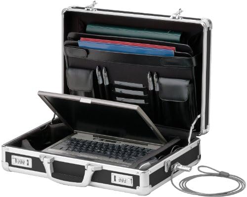 Locking Laptop Case - Black Case Pack 2