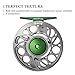 Piscifun Sword Fly Fishing Reel, CNC-Machined Aluminum Alloy Fly Reel, Light Weight and Corrosion Resistance Design 9/10wt Gunmetal