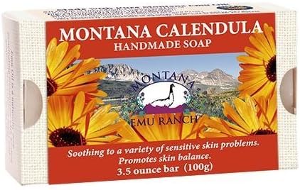 Montana Calendula Soap Montana Emu Ranch Co. 3.5 oz Bar