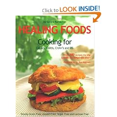 Click here to buy Healing Foods: Cooking for Celiacs, Colitis, Crohn's and IBS by Elephant Publishing.