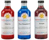 Hawaiian Shaved Ice - 3 Flavor Pack - Shaved Ice / Snow Cone Syrups by Hawaiian Shaved Ice Discounts