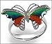 Magic Butterfly Adjustable Size Mood Ring (One Size Fits All)