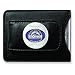 MLB Colorado Rockies Leather Money Clip & Card Holder