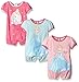 Disney Baby Girls' Cinderella 3 Pack Rompers
