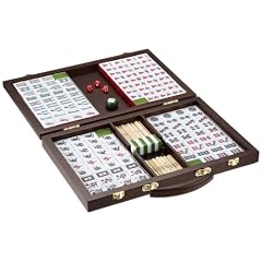 Philos 3167 - Mah Jongg, Wurzelholzdesign, mit arabischen Zeichen