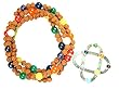 Yoga Mala- Meditation Mala Rudraksha with Seven Yantra Pendant Mala Necklace 108 Beads