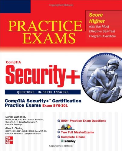 CompTIA Security+ Certification Practice Exams (Exam SY0-301) 0071771204 pdf