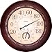 Springfield Precision Instruments 13" Rust Metal Garden Thermometer with Hygrometer