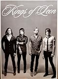 Kings Of Leon Group Standing Tall B/W 25X35 Poster