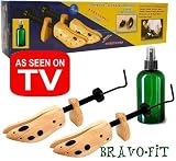 Bravo-fit Shoe Stretchers - With Stretcher Spray Large Mens Size 9-14