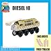 Diesel 10 with Free Track from Thomas the Tank Engine and Friends Wooden Railway Train System