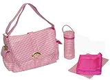 51YiqR4u%2BKL. SL160  Kalencom A Step Above Buckle Jackie O Pink Diaper Bag