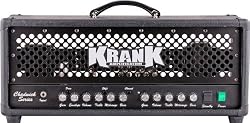 Krank Chadwick 2-Channel Tube Guitar Head with Black Grill, Black