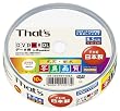 ���z�U�d�� That's DVD-R�f�[�^�p CPRM�Ή�8�{��8.5GB ����E�ϐ��ʐ^�掿���C�h�v�����^�u�� �X�s���h���P�[�X10���� DR-C85WKY10BA