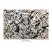 (24x36) Jackson Pollock (Silver on Black) Art Poster Print