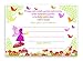 Garden Fairy LARGE Invitations - 10 Invitations 10 Envelopes