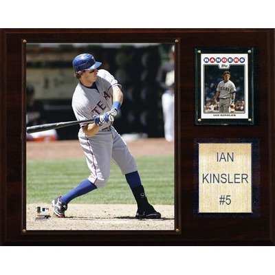 MLB Texas Rangers Ian Kinsler Player Plaque
